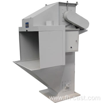 Open type sand shower machine